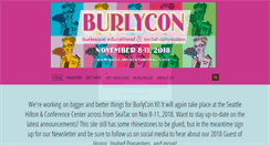 Desktop Screenshot of burlycon.com