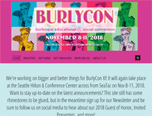 Tablet Screenshot of burlycon.com